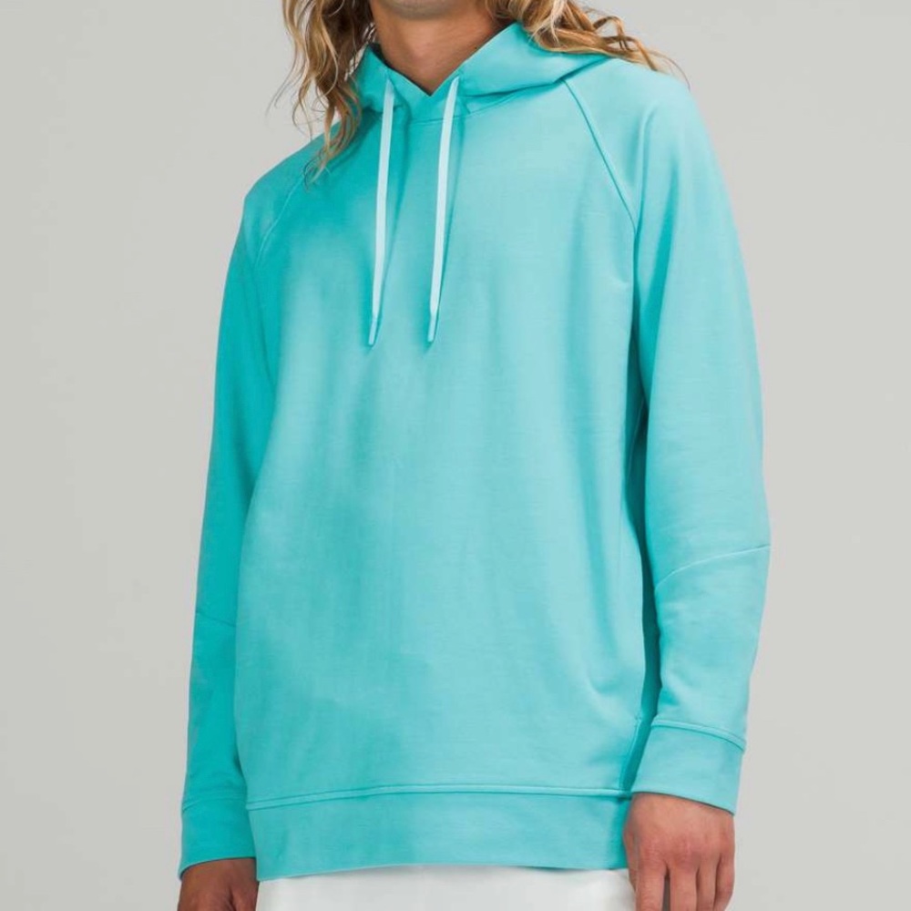 NWT Lululemon City Sweat Pullover Hoodie, Electric Turquoise